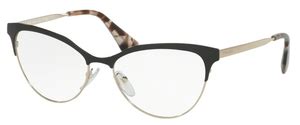 prada women's pr 55sv eyeglasses 54mm|PR 55SV Eyeglasses Frames by Prada.